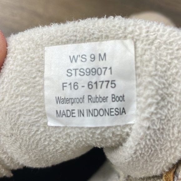 Sperry Women’s Wool Linen Duck Boot, size 9 - Picture 8 of 11